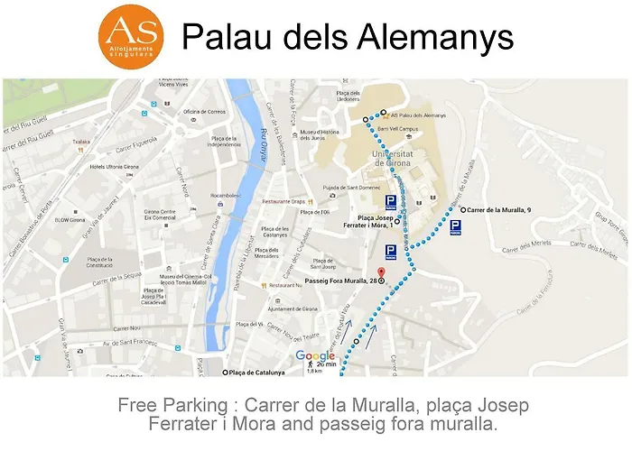 Apart-hotel As Palau Dels Alemanys Boutique Monument Girona